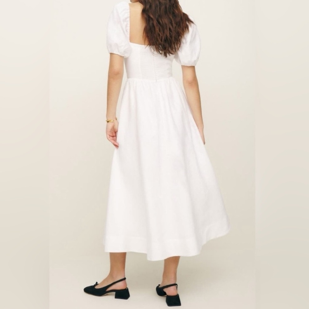 Reformation Marella A-Line Linen Dress - Picture 4 of 6